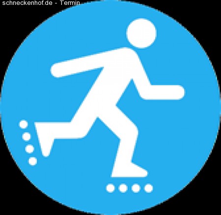 Inline-Lauftreff Werbeplakat