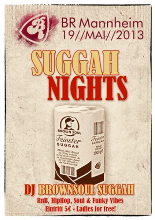 Suggah Nights Werbeplakat