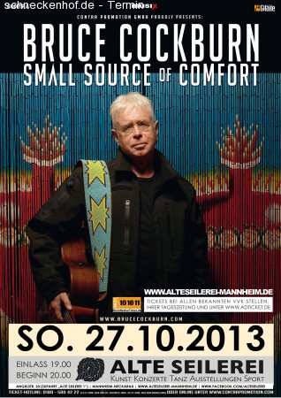 Bruce Cockburn Werbeplakat
