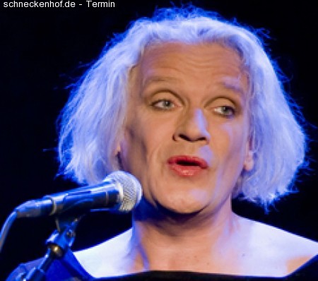 Georgette Dee mit Terry Truck Werbeplakat