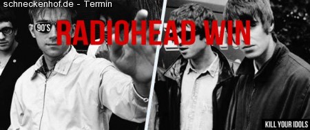 Kill Your Idols - 90er! Werbeplakat