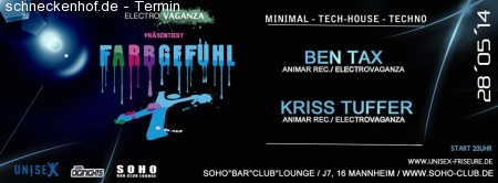 Electrovaganza ♥ Farbgefühl 2014 • Werbeplakat