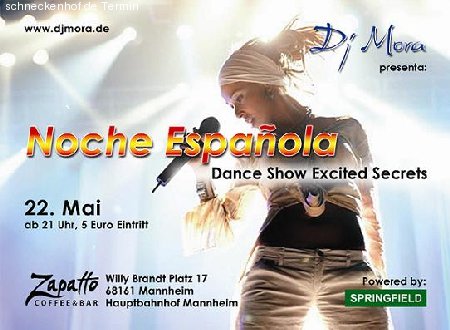 La Noche Española Werbeplakat