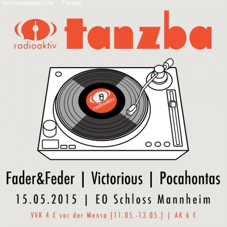 radioaktiv: tanzba! Werbeplakat