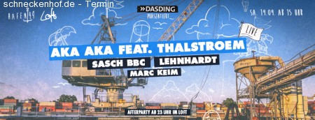 AKA AKA ft. Thalstroem Live Werbeplakat