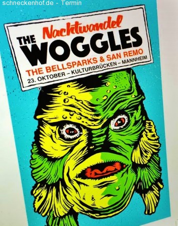 San Remo + Bellsparx + The Woggels Werbeplakat