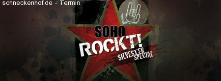 Silvester Special “Soho Rockt!“ Werbeplakat