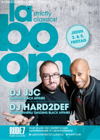 La Boom - DJ JJC & Hard2Def (Oldschool) Werbeplakat
