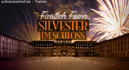 Silvester im Schloss Werbeplakat