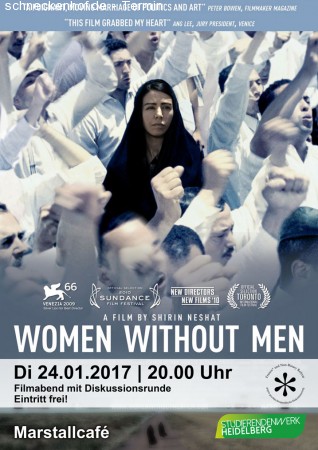 Starke Frauen im Iran! Filmabend Werbeplakat