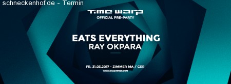 Time Warp Pre-Party Werbeplakat