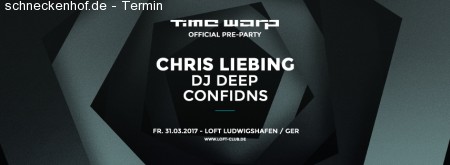 Time Warp Pre-Party Werbeplakat