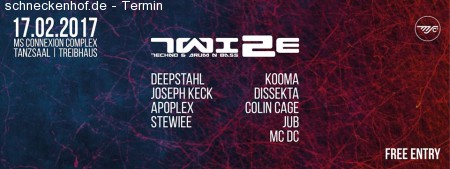 Twize - Techno & Drum N Bass Werbeplakat