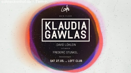 Klaudia Gawlas im Loft Werbeplakat