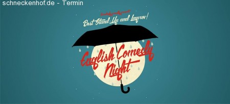 English Comedy Night Werbeplakat