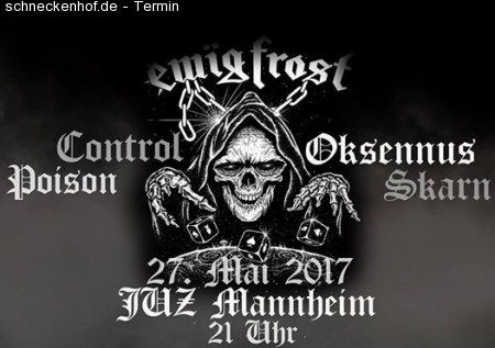 Metal-Punk Massacre mit EWIG FROST u. a. Werbeplakat