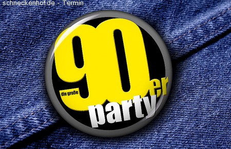 90er Party & Party Classics Werbeplakat