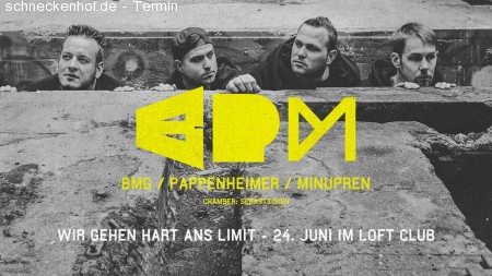 BPM - Hart am Limit Werbeplakat