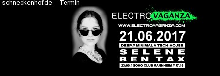 Electrovaganza • DJane Selene in the Mix Werbeplakat