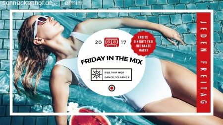 Friday In The Mix Werbeplakat