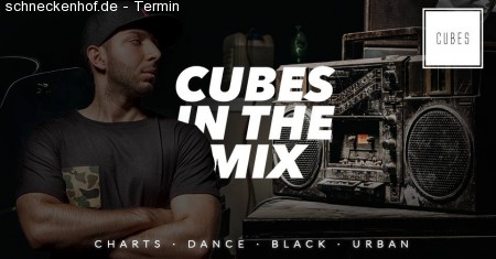 CUBES in the MIX pres. Master HP Werbeplakat