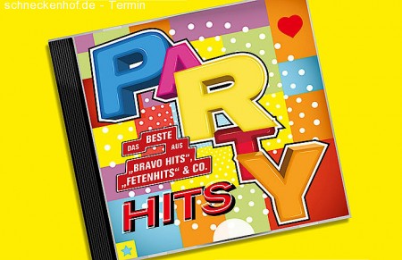 Party Hits Werbeplakat