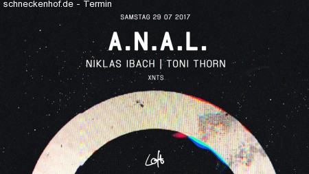 ANAL im Loft Werbeplakat