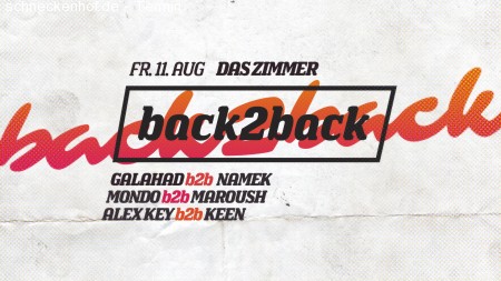 Back2Back Werbeplakat