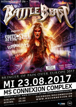 Battle Beast Werbeplakat