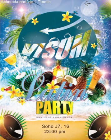 VISUM goes SOHO: Latin Night Werbeplakat