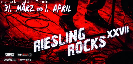 Riesling Rocks XVIII - Freitag Werbeplakat