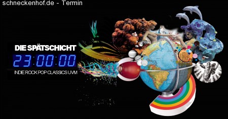 Die Spätschicht - Indie/Rock/Pop/Charts Werbeplakat