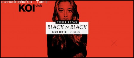 Black n Black Werbeplakat