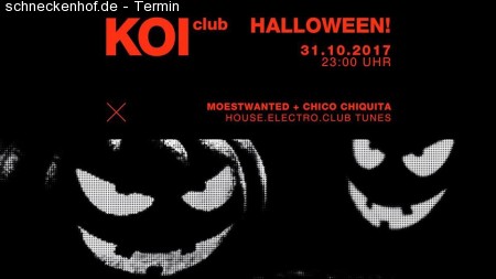 Halloween x Moestwanted & Chico Chiquita Werbeplakat