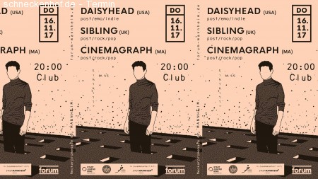 Daisyhead & Sibling & Cinemagraph Werbeplakat