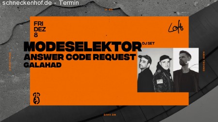 Modeselektor at Loft Club Werbeplakat
