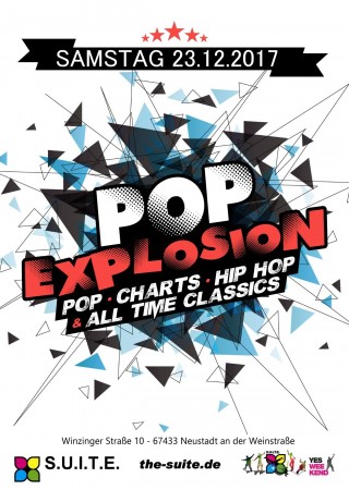 Pop Explosion Werbeplakat